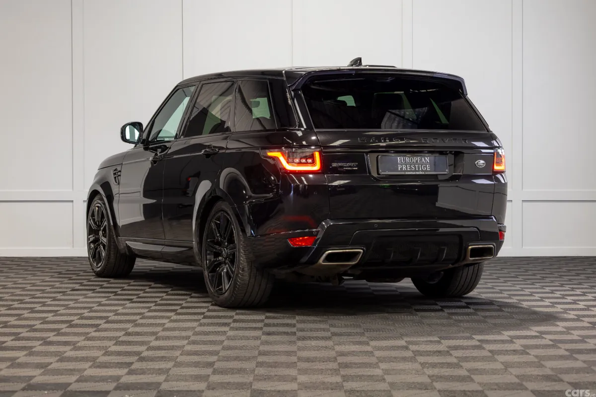 Land Rover Range Rover Sport SUV, Petrol Plug-in Hybrid, 2022, Black