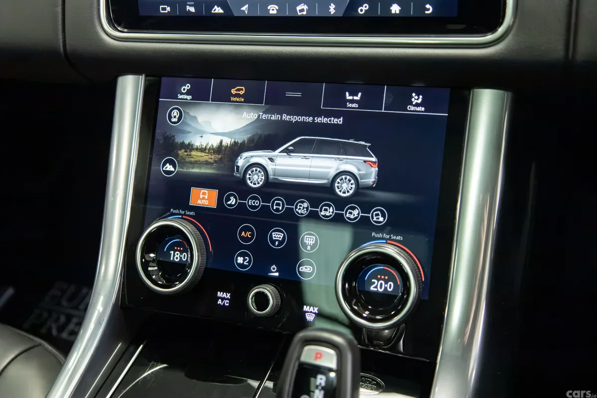 Land Rover Range Rover Sport SUV, Petrol Plug-in Hybrid, 2022, Black