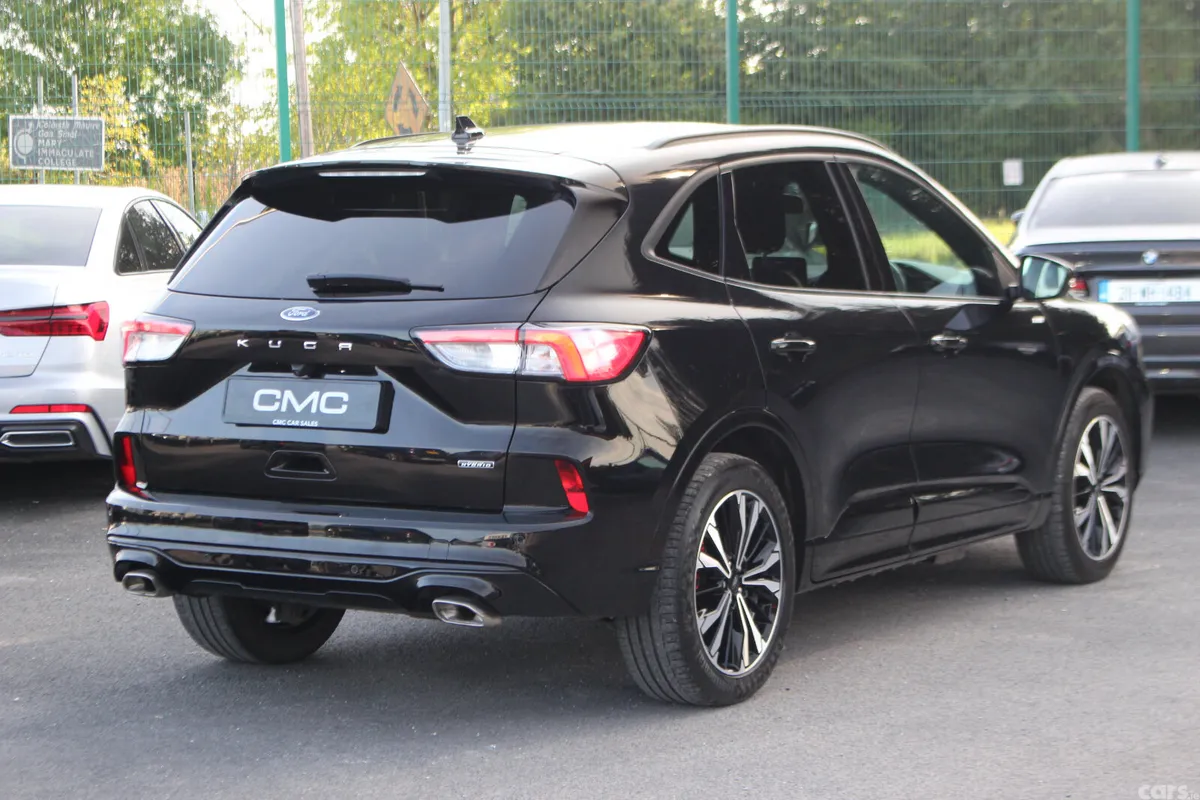 Ford Kuga SUV, Petrol Plug-in Hybrid, 2022, Black