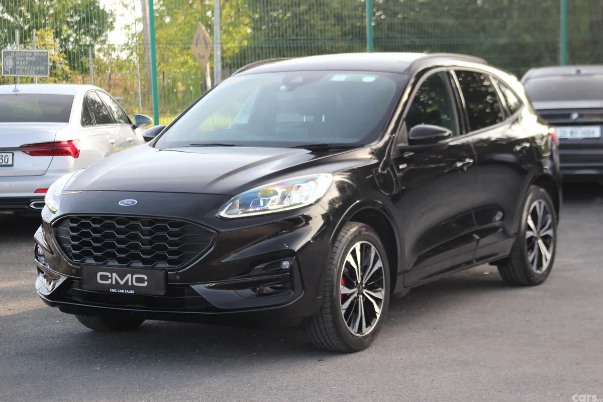 Ford Kuga SUV, Petrol Plug-in Hybrid, 2022, Black