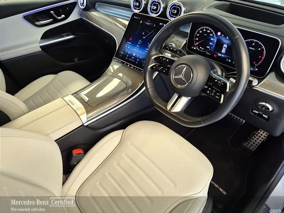 Mercedes-Benz GLC SUV, Diesel Hybrid, 2024, Silver