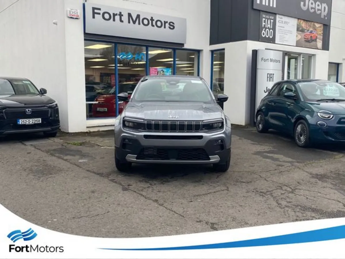 Jeep Avenger SUV, Petrol Hybrid, 2027, Grey