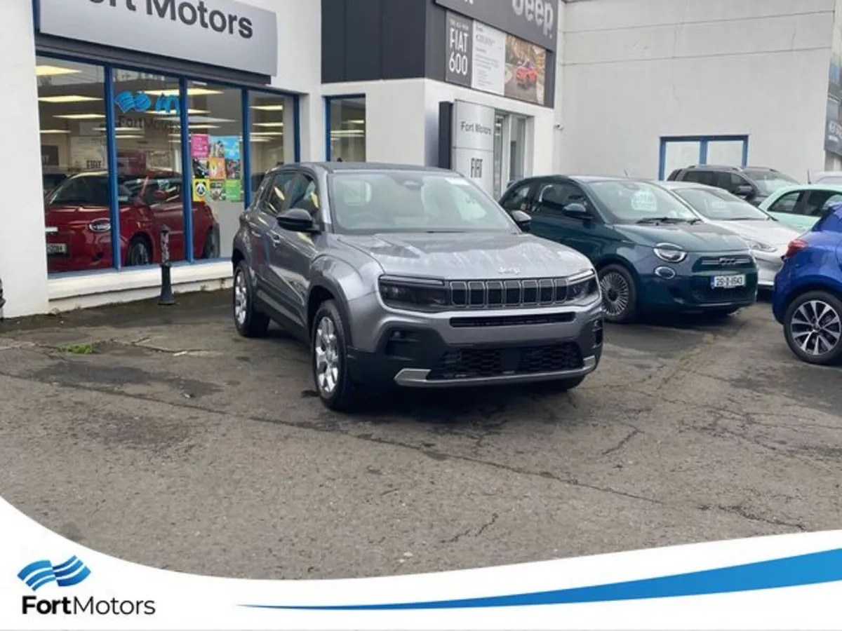 Jeep Avenger SUV, Petrol Hybrid, 2027, Grey
