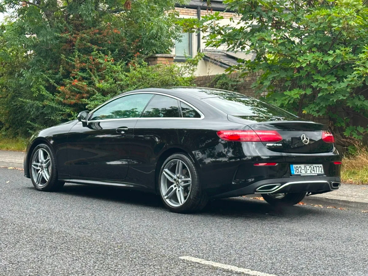 Mercedes-Benz E-Class Coupe, Diesel, 2018, Black