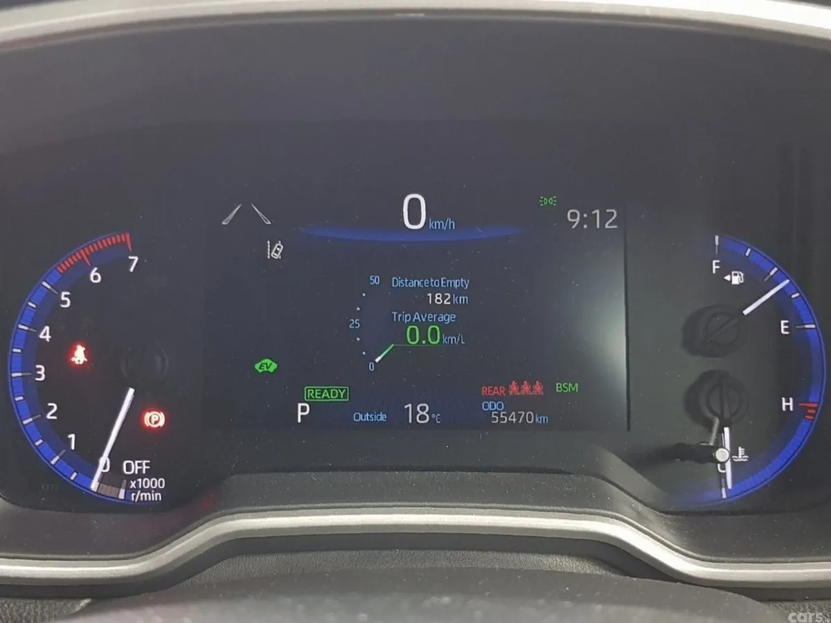 Toyota Corolla Cross SUV, Petrol Hybrid, 2023, Blue