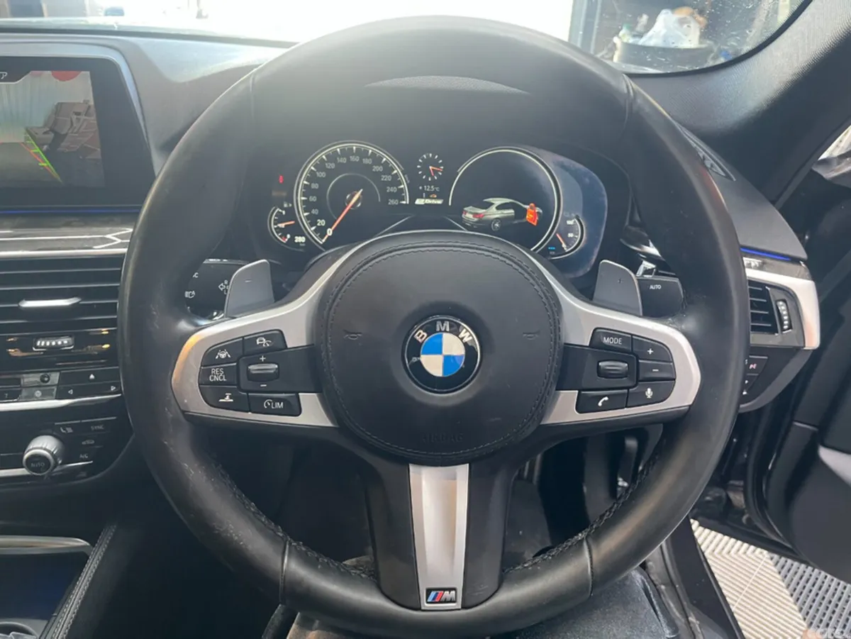 BMW 5-Series Saloon, Petrol, 2019, Black