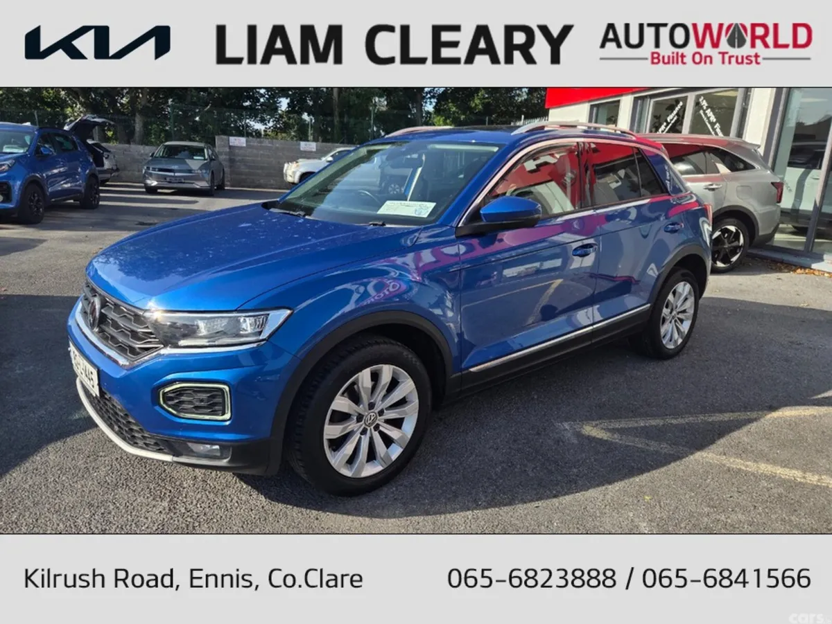 Volkswagen T-Roc SUV, Petrol, 2019, Blue