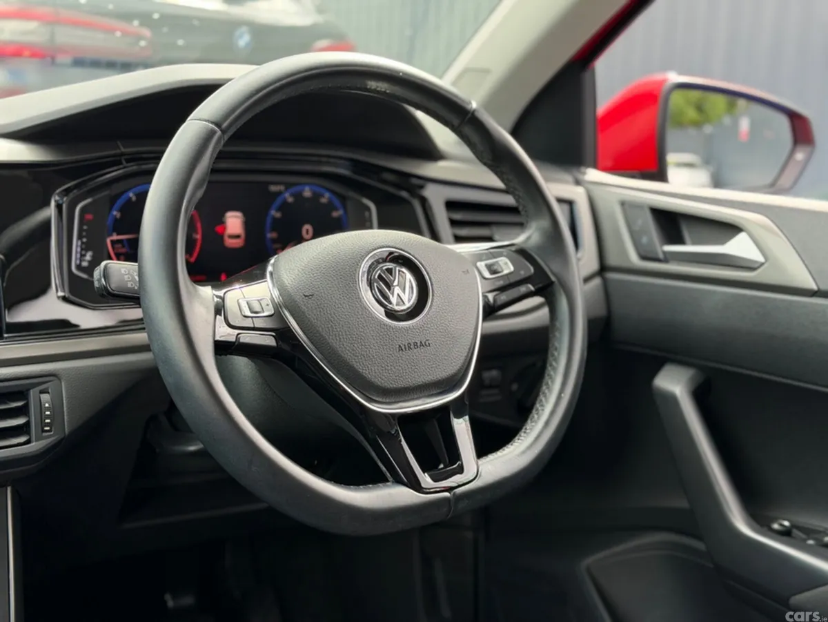 Volkswagen Polo Hatchback, Petrol, 2019, Red