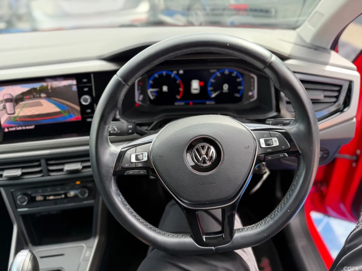 Volkswagen Polo Hatchback, Petrol, 2019, Red