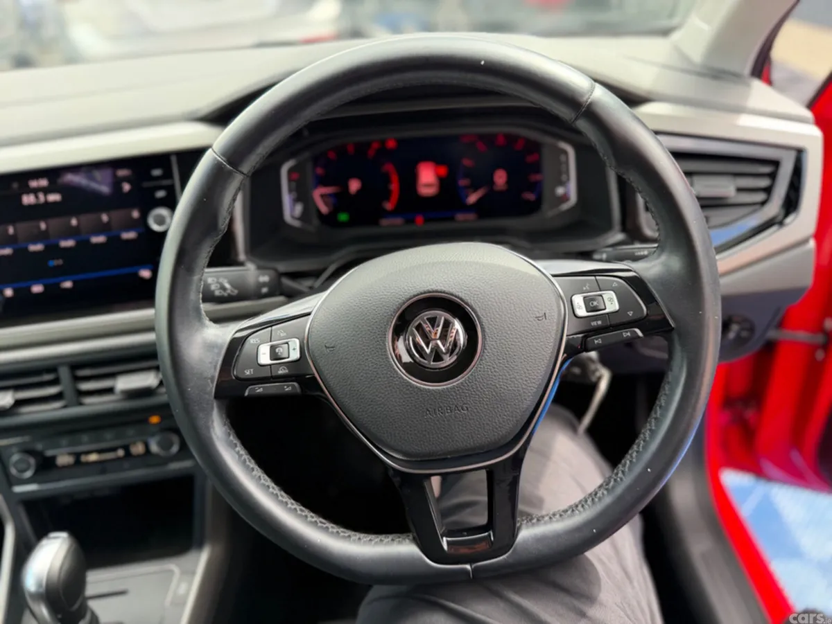 Volkswagen Polo Hatchback, Petrol, 2019, Red