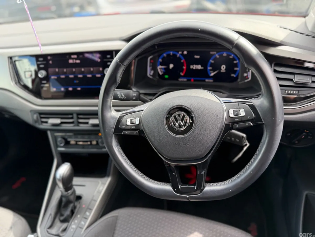 Volkswagen Polo Hatchback, Petrol, 2019, Red