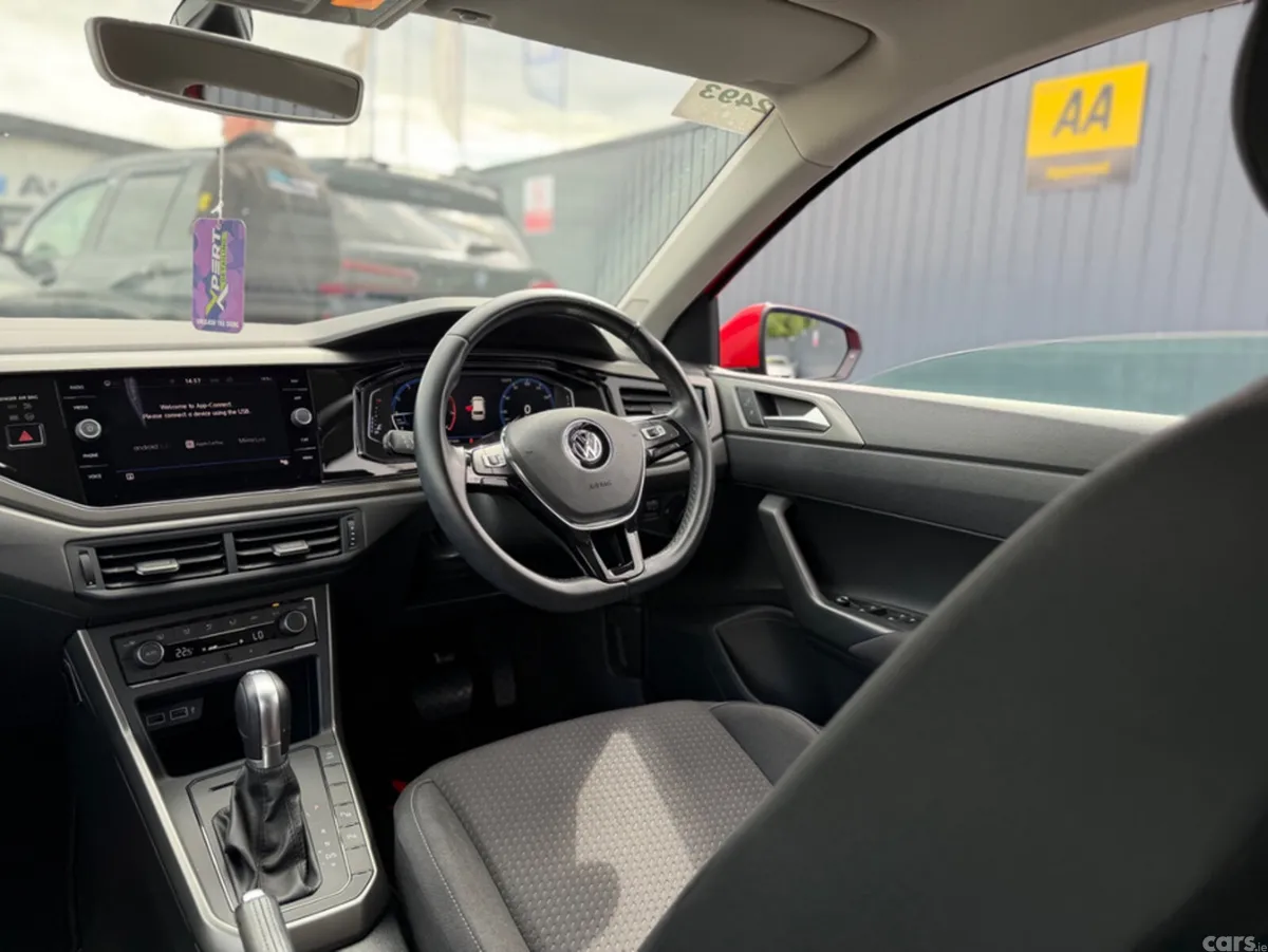 Volkswagen Polo Hatchback, Petrol, 2019, Red