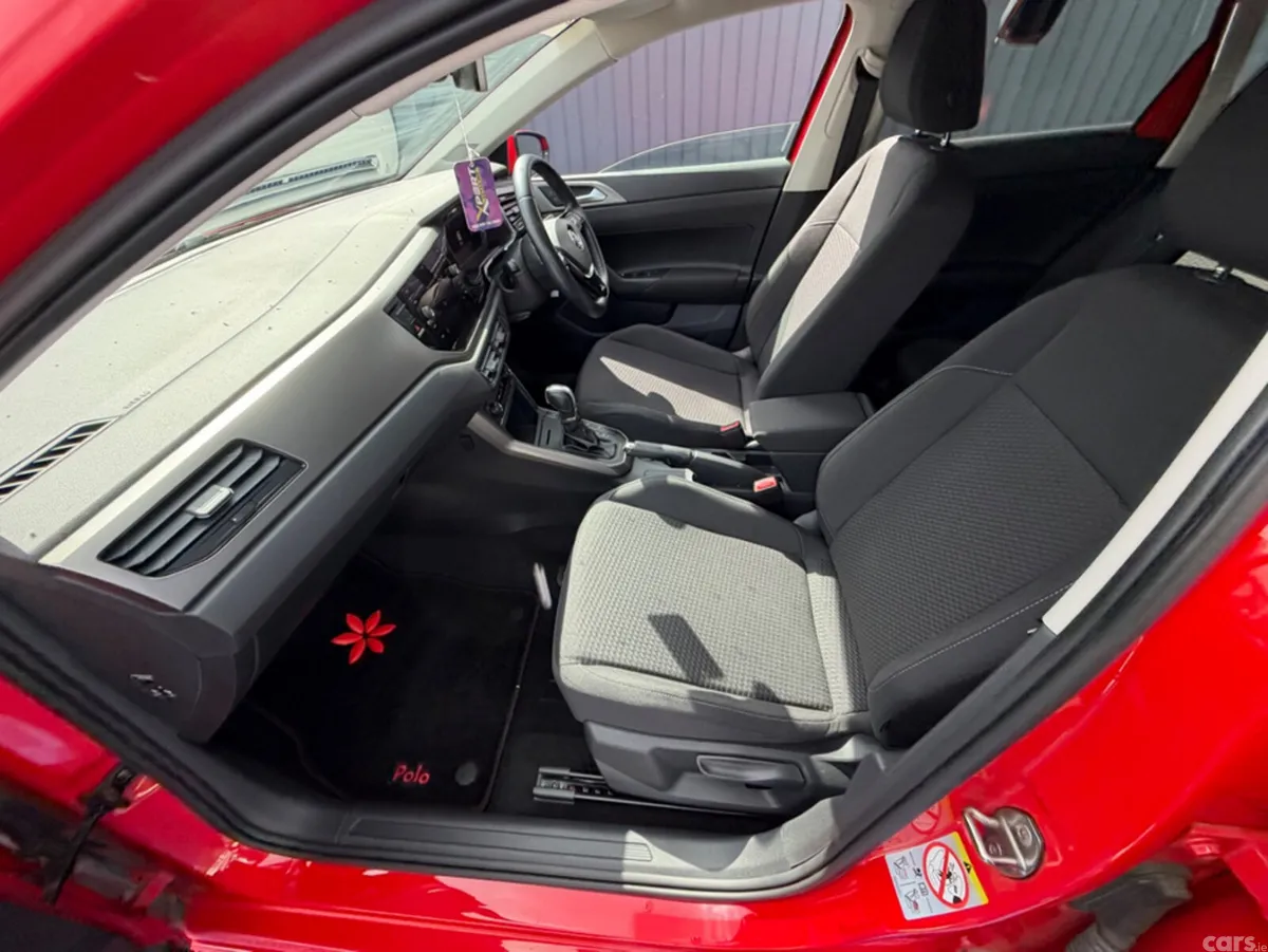 Volkswagen Polo Hatchback, Petrol, 2019, Red