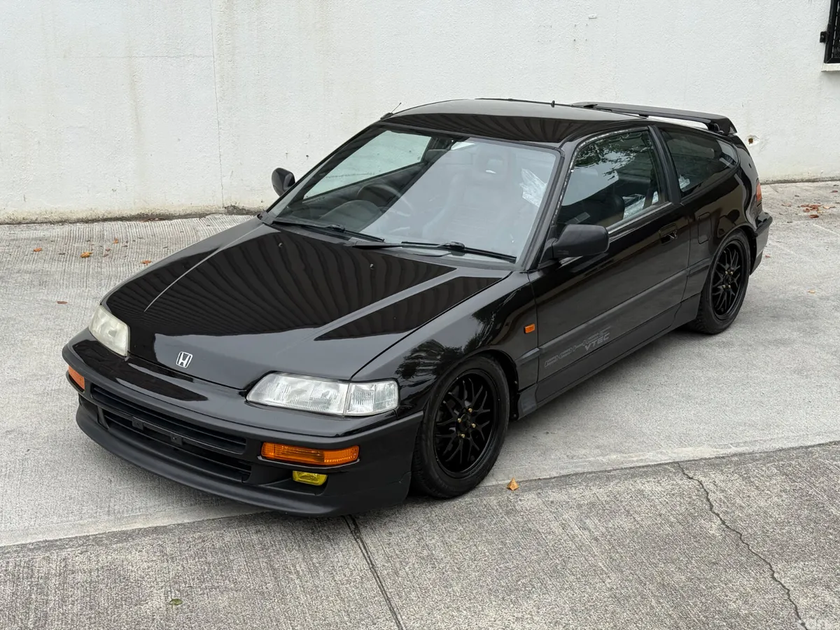 Honda CR-X Coupe, Petrol, 1989, Black