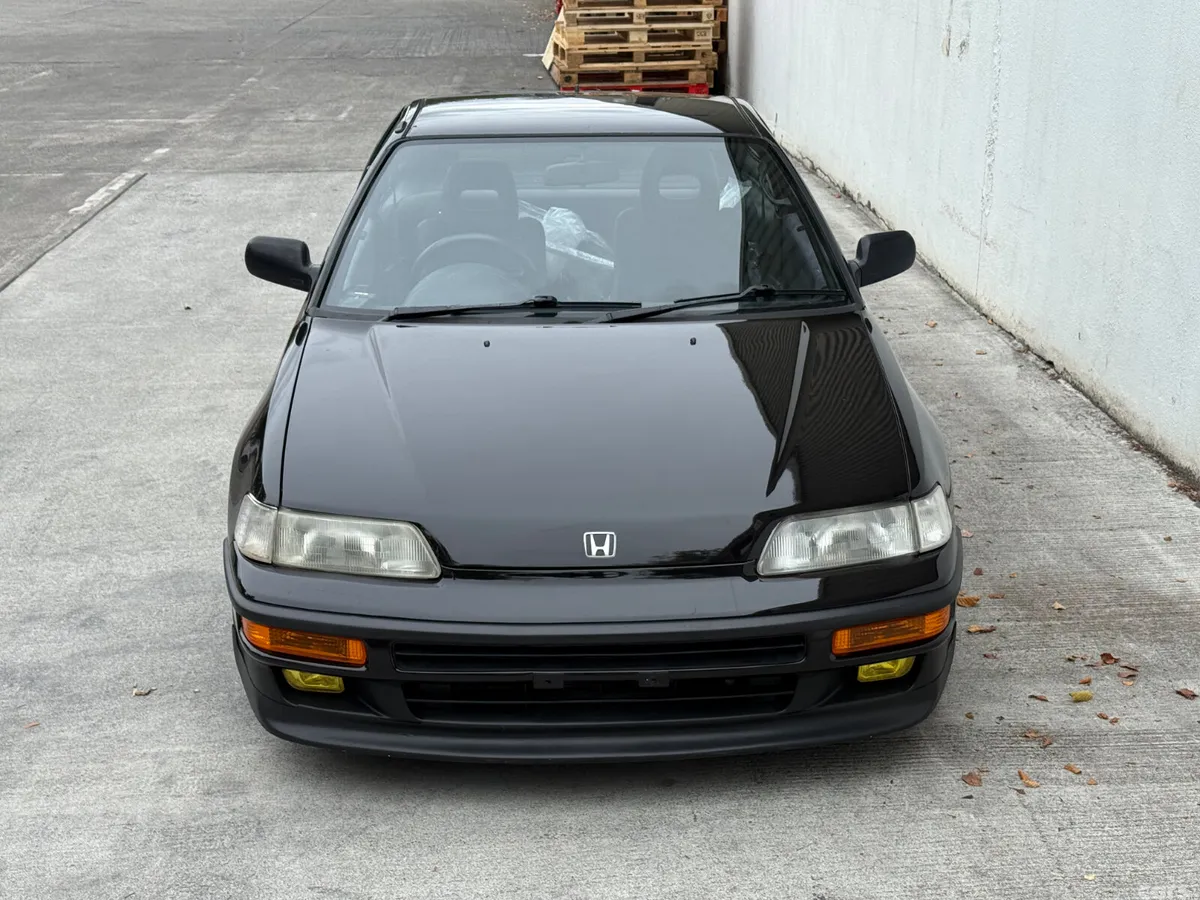 Honda CR-X Coupe, Petrol, 1989, Black