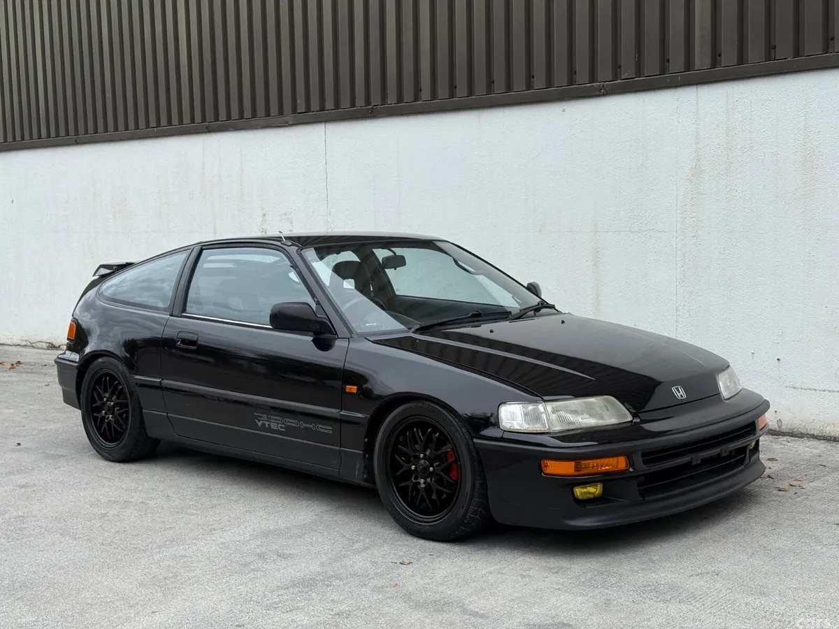 Honda CR-X Coupe, Petrol, 1989, Black