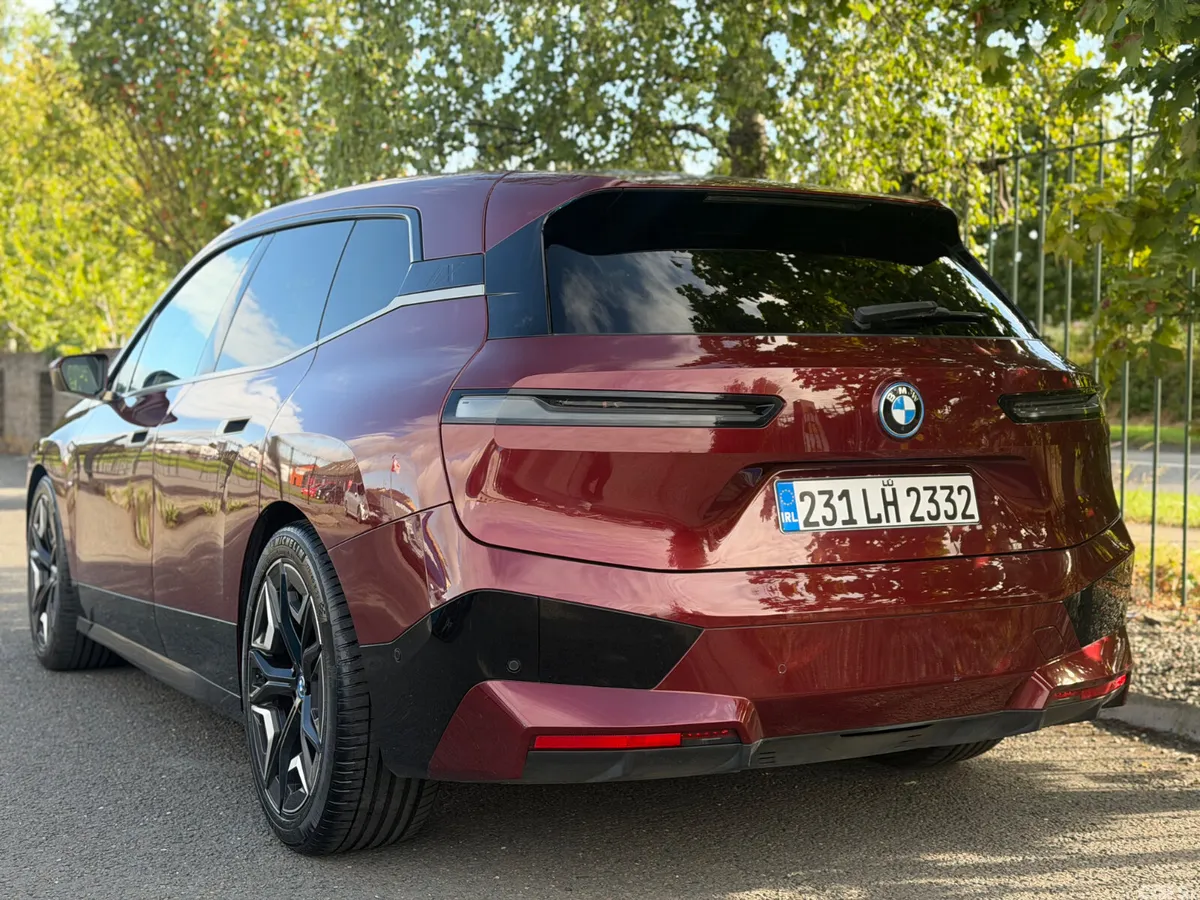 BMW iX Estate, Electric, 2023, Red