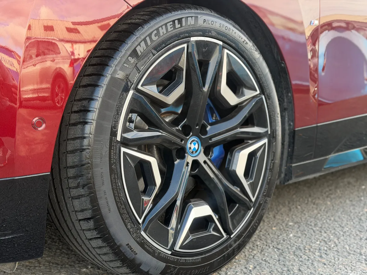 BMW iX Estate, Electric, 2023, Red