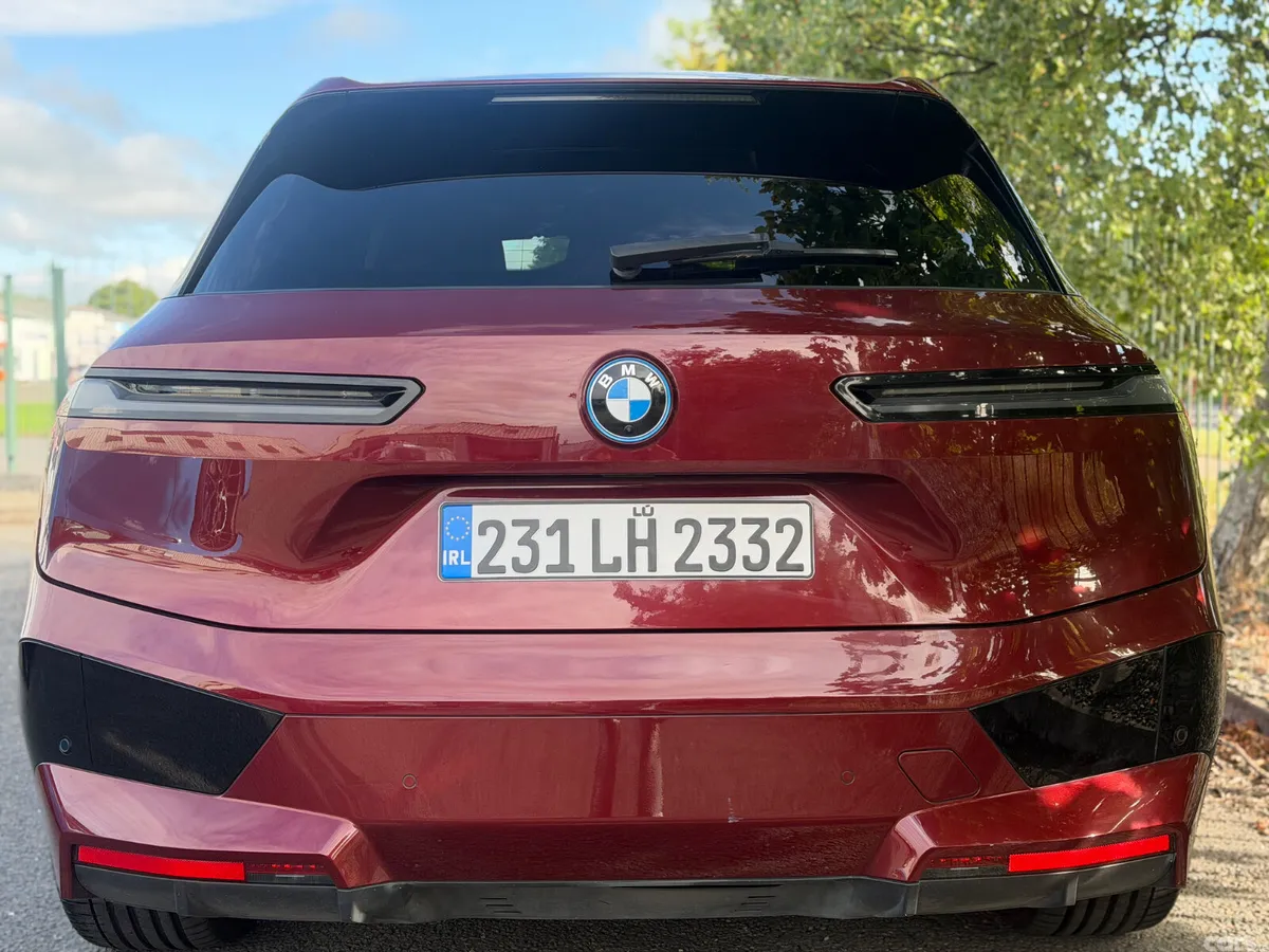 BMW iX Estate, Electric, 2023, Red