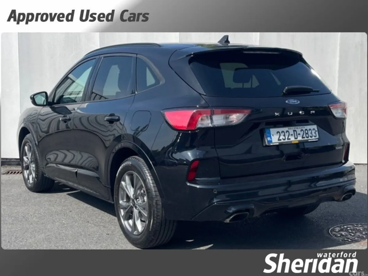 Ford Kuga SUV, Petrol Plug-in Hybrid, 2023, Black