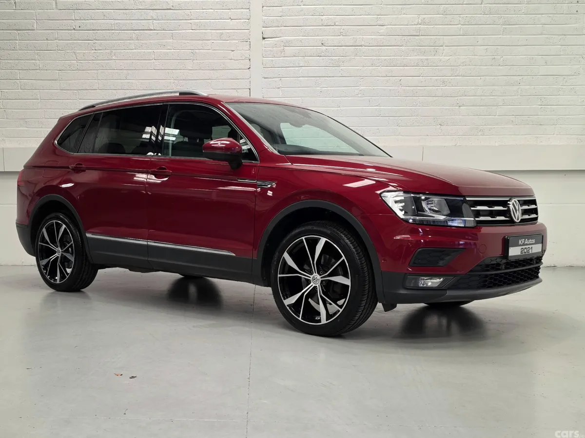 Volkswagen Tiguan SUV, Diesel, 2021, Red