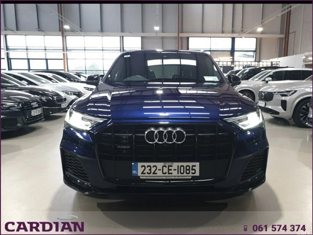 Audi Q7 SUV, Petrol Plug-in Hybrid, 2023, Blue