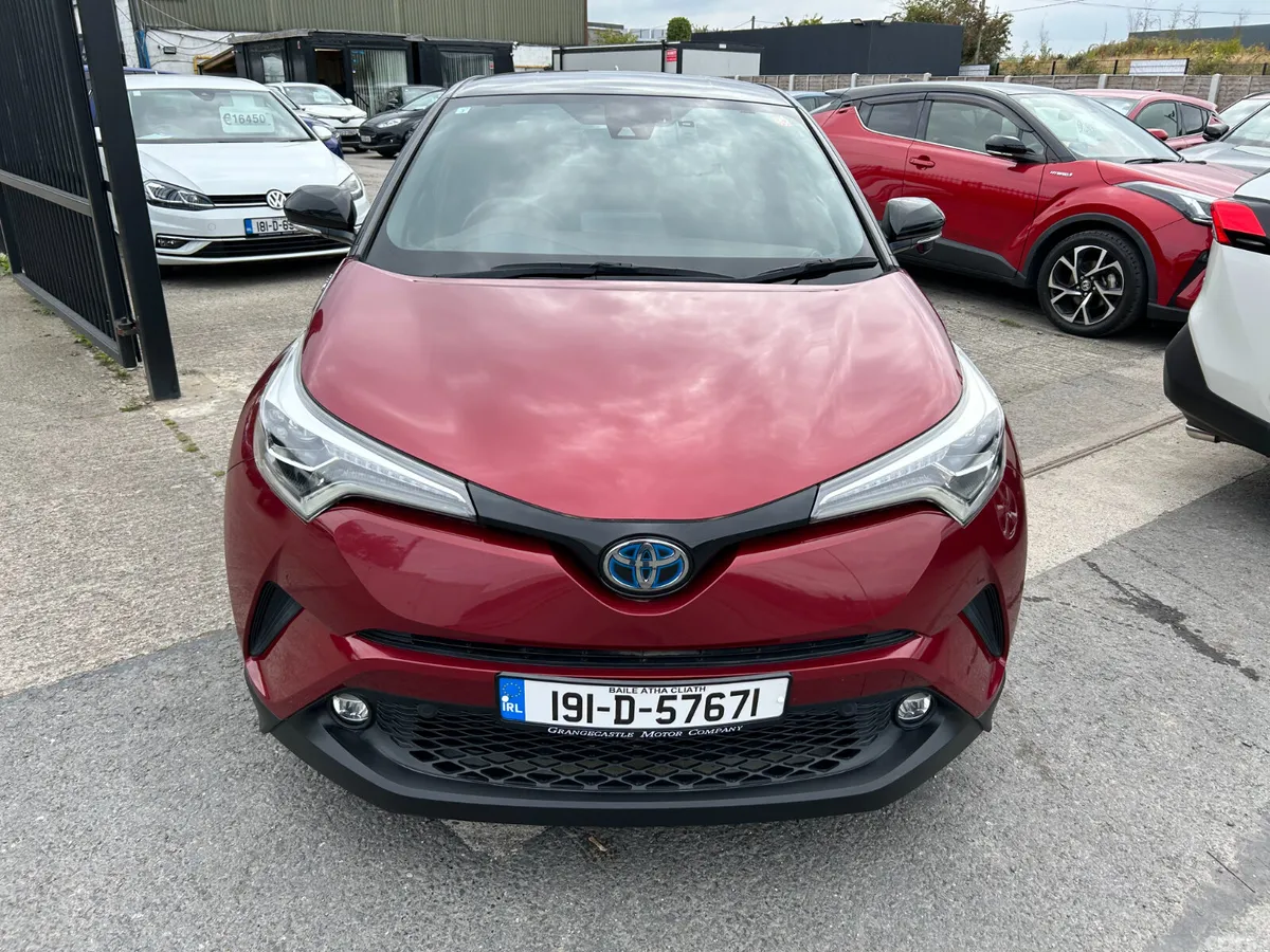 Toyota C-HR Hatchback, Petrol Hybrid, 2019, Red