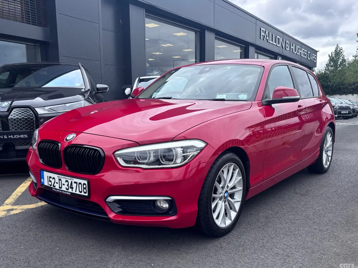 BMW 1-Series Hatchback, Petrol, 2015, Red