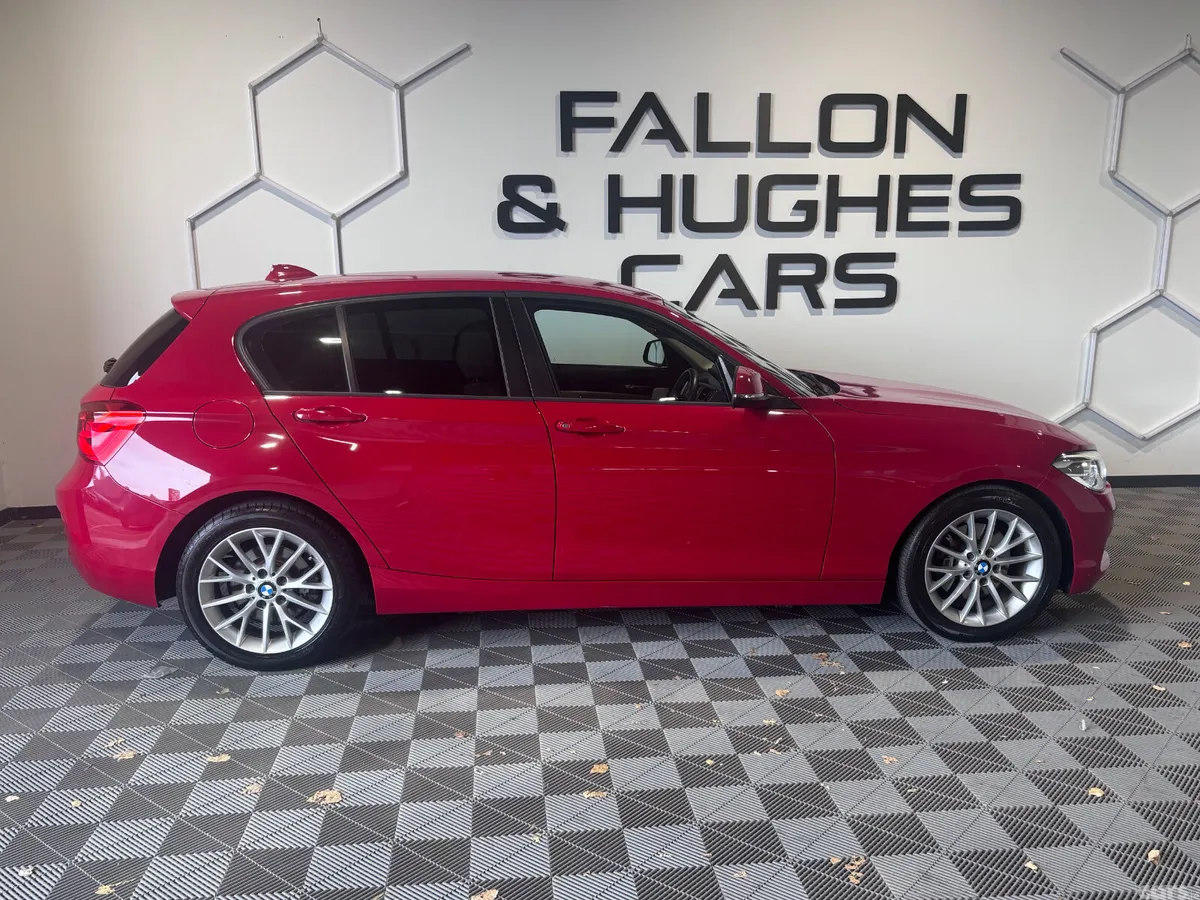 BMW 1-Series Hatchback, Petrol, 2015, Red
