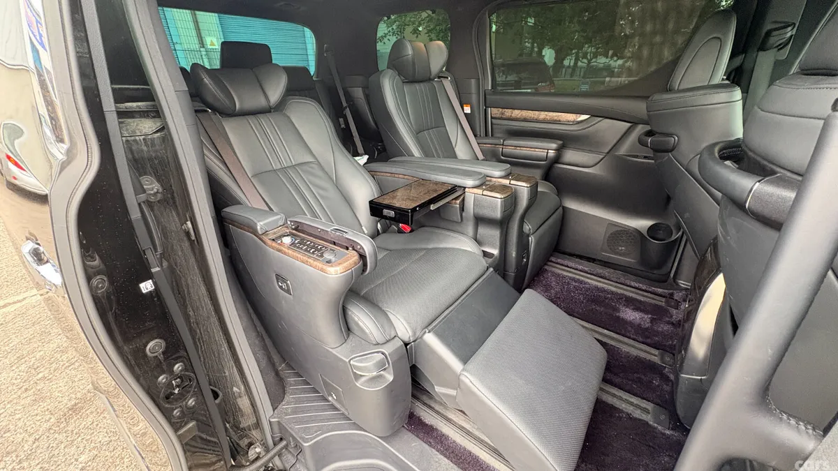 Toyota Alphard MPV, Petrol Hybrid, 2023, Black