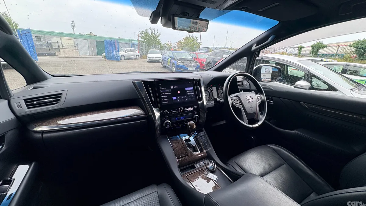 Toyota Alphard MPV, Petrol Hybrid, 2023, Black