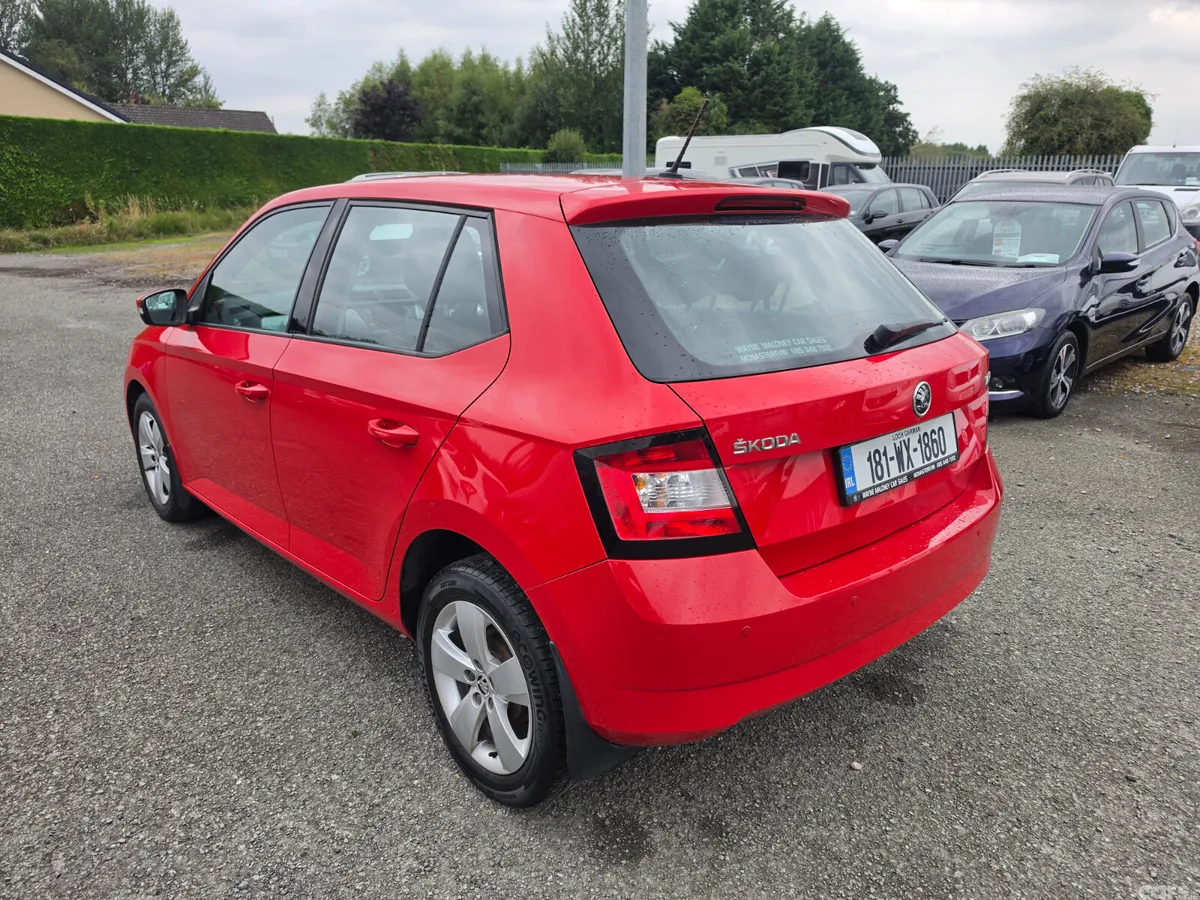 Skoda Fabia Hatchback, Petrol, 2018, Red