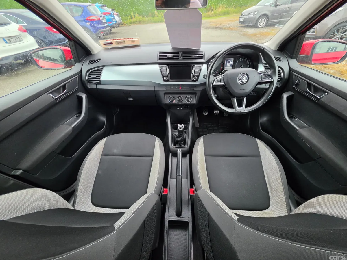 Skoda Fabia Hatchback, Petrol, 2018, Red