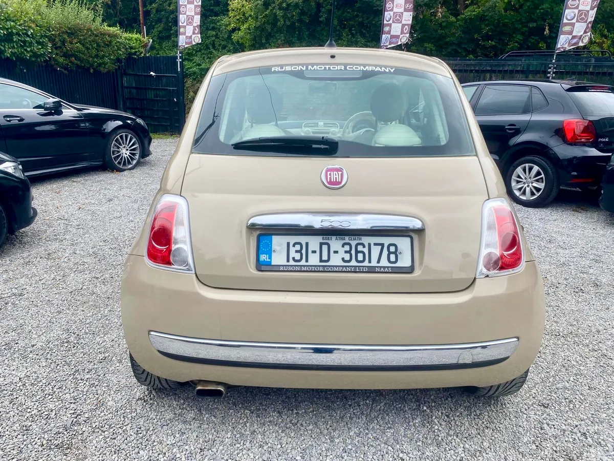 Fiat 500 Hatchback, Petrol, 2013, Beige