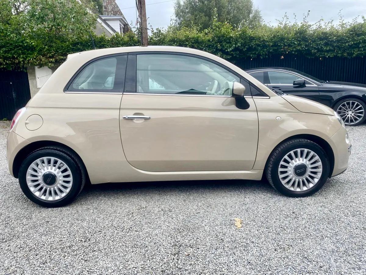 Fiat 500 Hatchback, Petrol, 2013, Beige