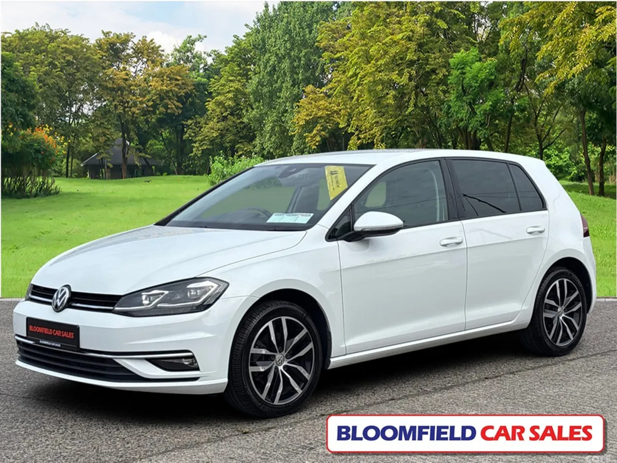 Volkswagen Golf Hatchback, Petrol, 2019, White