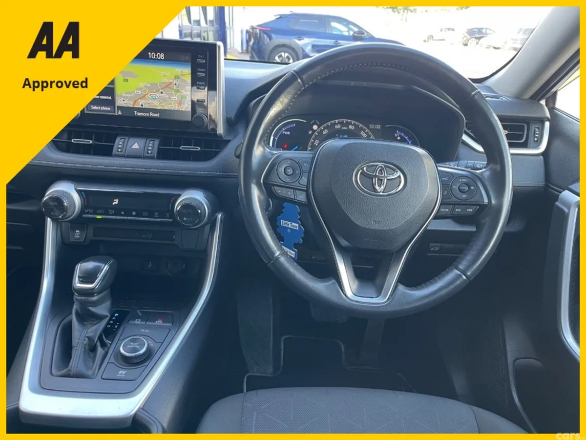 Toyota RAV4 Estate, Petrol Hybrid, 2020, Silver
