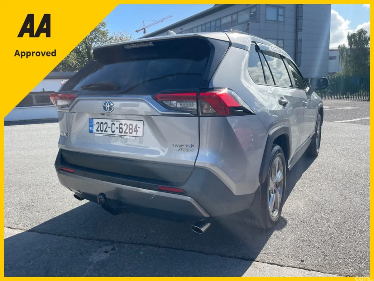 Toyota RAV4 Estate, Petrol Hybrid, 2020, Silver