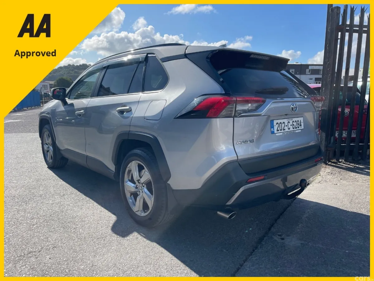Toyota RAV4 Estate, Petrol Hybrid, 2020, Silver