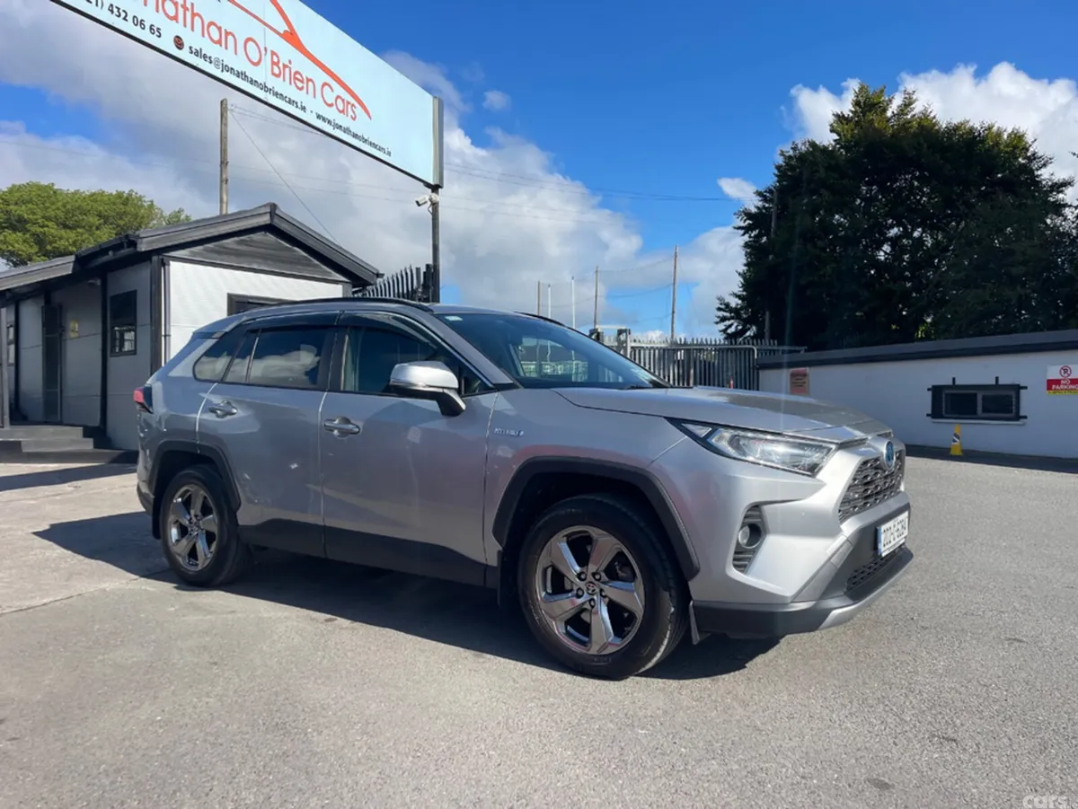 Toyota RAV4 Estate, Petrol Hybrid, 2020, Silver