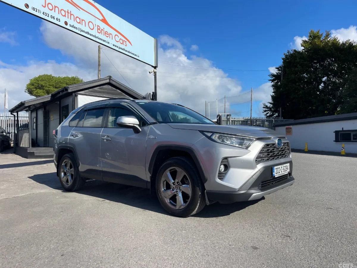 Toyota RAV4 Estate, Petrol Hybrid, 2020, Silver