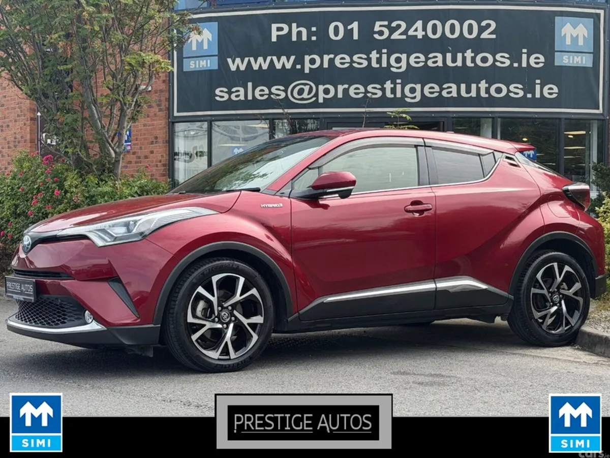 Toyota C-HR Hatchback, Petrol Hybrid, 2017, Red