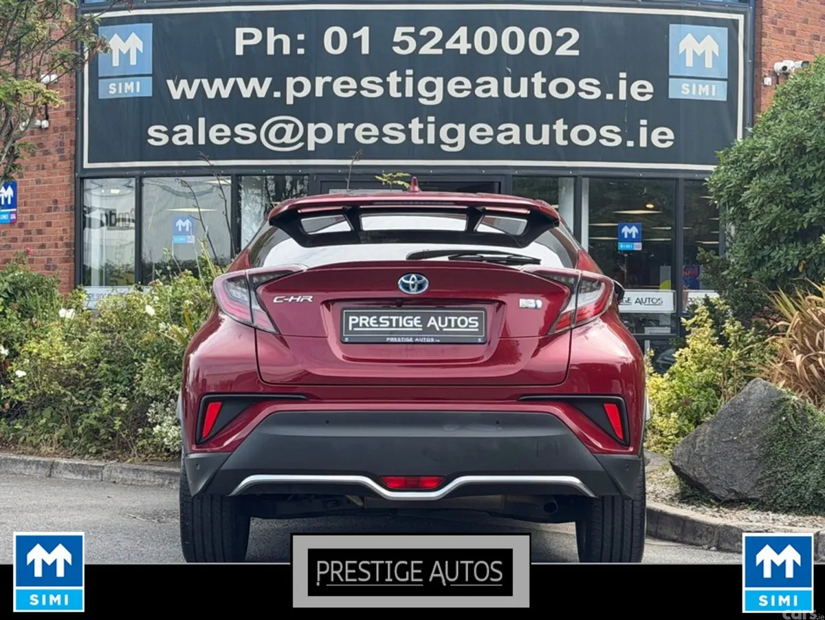 Toyota C-HR Hatchback, Petrol Hybrid, 2017, Red