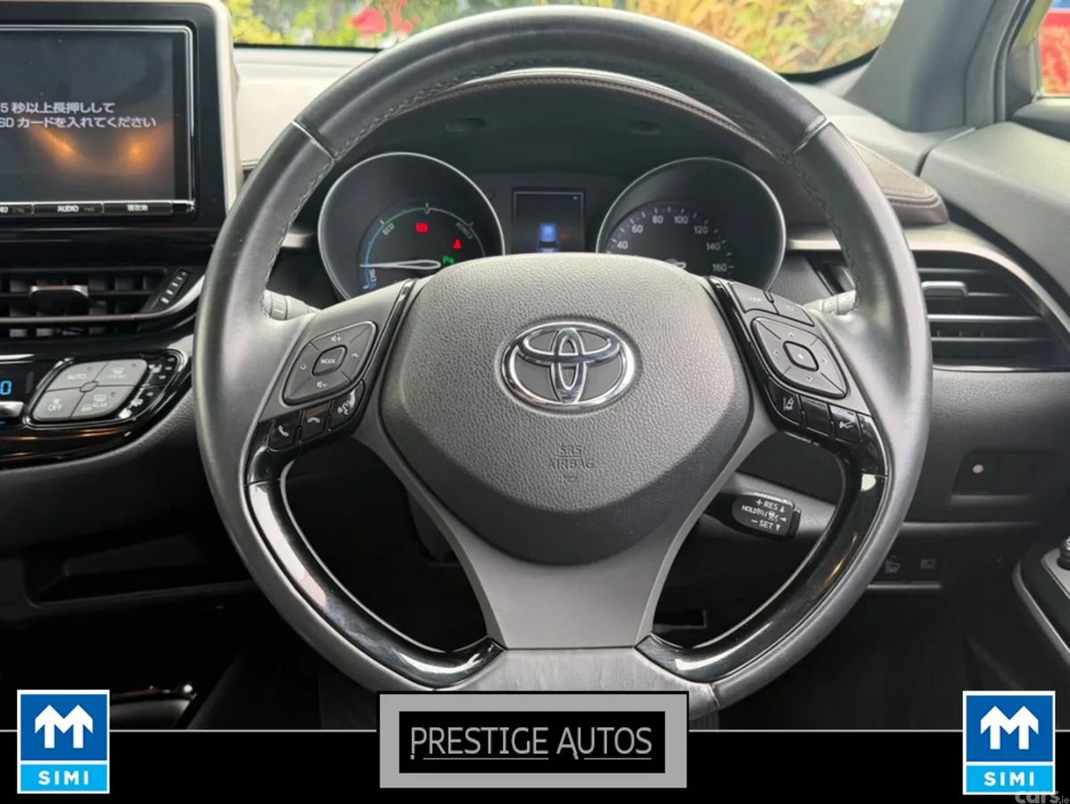 Toyota C-HR Hatchback, Petrol Hybrid, 2017, Red