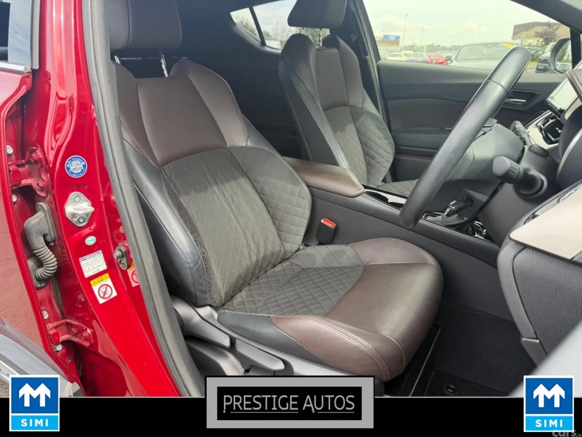 Toyota C-HR Hatchback, Petrol Hybrid, 2017, Red