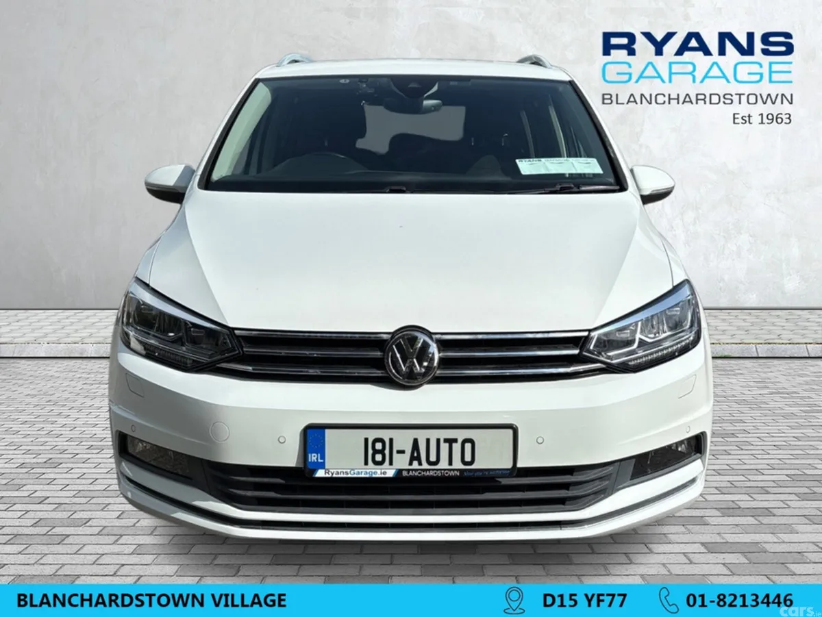 Volkswagen Touran MPV, Petrol, 2018, White
