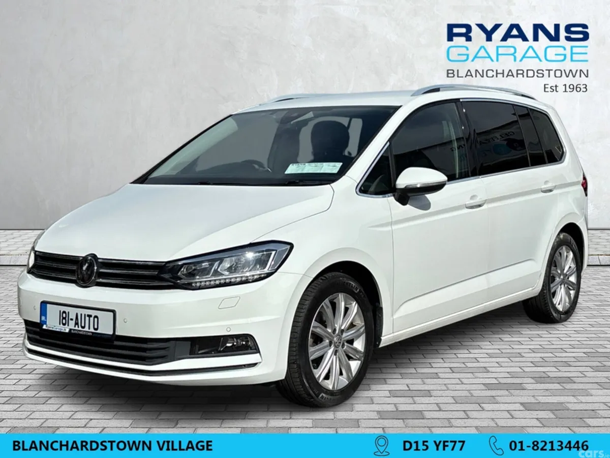 Volkswagen Touran MPV, Petrol, 2018, White