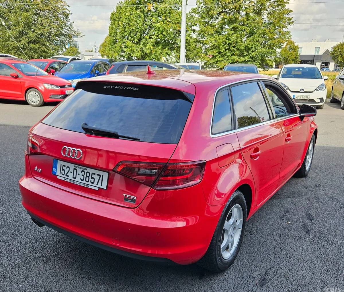 Audi A3 Hatchback, Petrol, 2015, Red