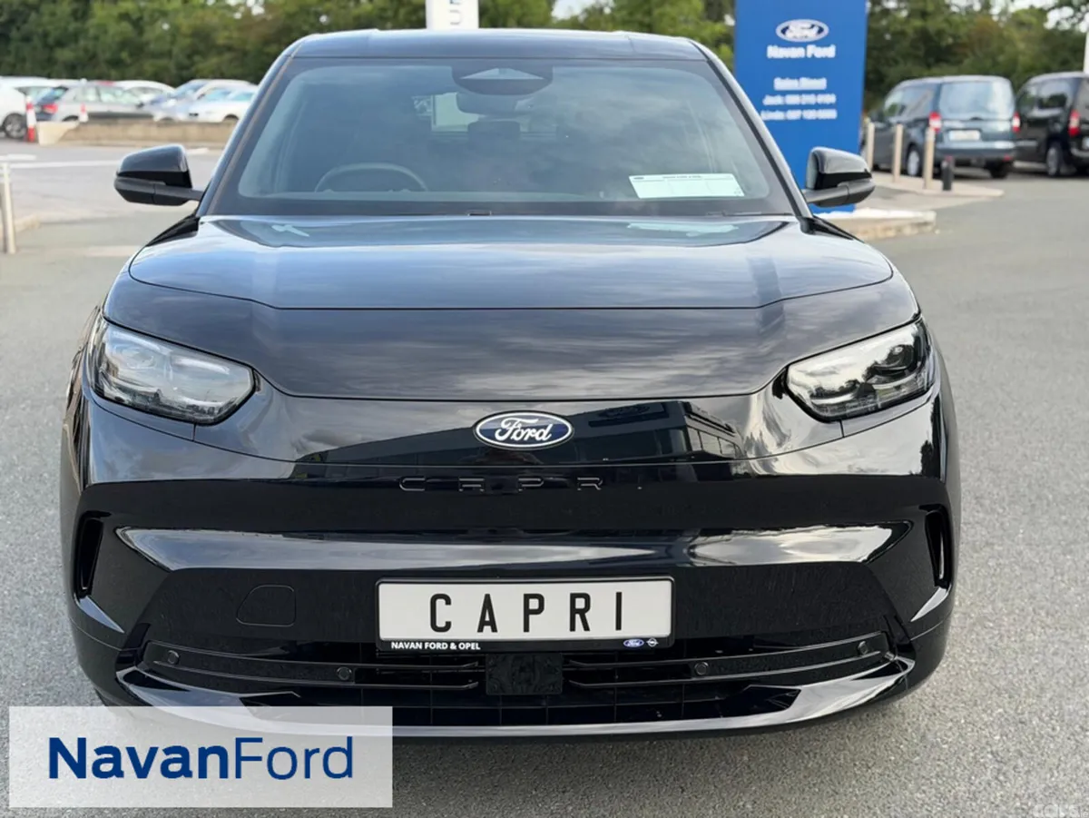 Ford Capri SUV, Electric, 2027, Black