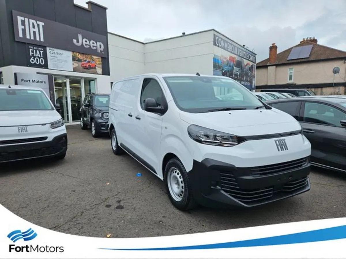 Fiat Scudo Van, Diesel, 2026, White
